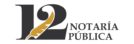 Notaria No12